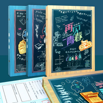 16K college-style classmates’ record of the years cantabile 64 photos loose-leaf six-hole folder with stickers graduation album factory direct sale