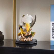 Simulated Dapeng spreading wings eagle resin crafts ornaments grand opening gifts home wine cabinet decorations