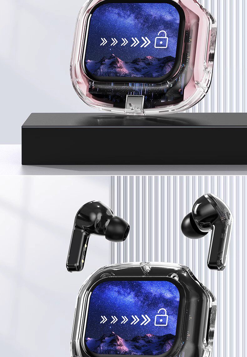 Беспроводные наушники Zhi Yu Crystal Blue Ultimate