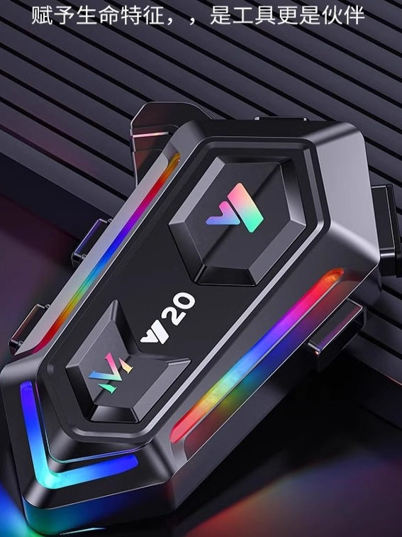 Suimosi Y20 Helmet Bluetooth Headset for Motorcycle Delivery Riders, Full Helmet, Half Helmet, Riding Navigation Intercom