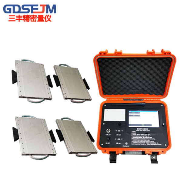 Automobile weighing instrument Wireless check overload portable touch screen shaft weight instrument shaft weight scale portable automobile weighing instrument