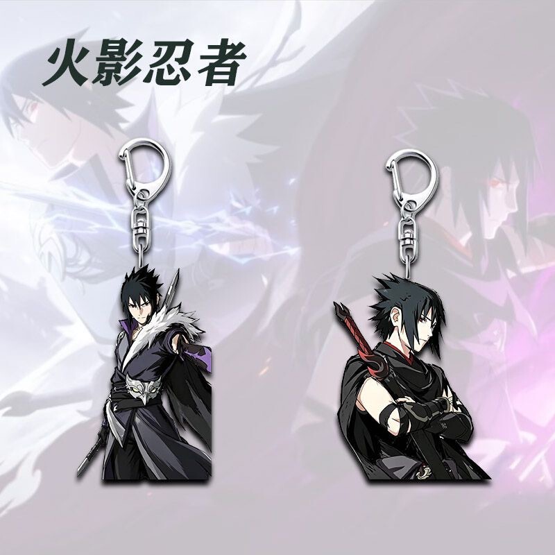 Naruto Ninja Series Peripheral Uchiha School Bag Acrylic Cute Student Keychain Ornament Pendant Gift Naruto Ninja Series Peripheral Uchiha School Bag Acrylic Cute Student Keychain Ornament Pendant Gift