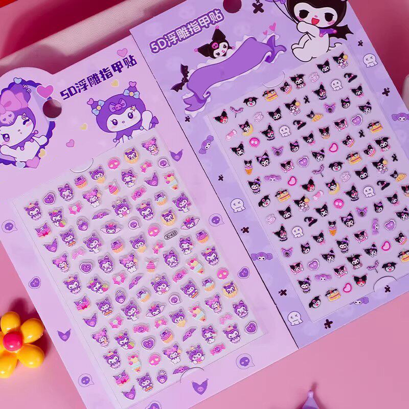 Luminous Nail Stickers for Kids, Odorless Glow Art - Detail image 2