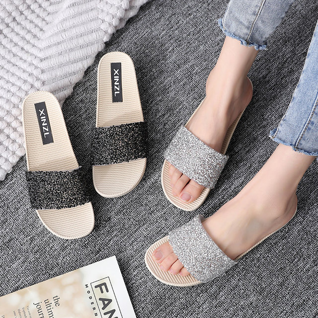 summer slip on sandals