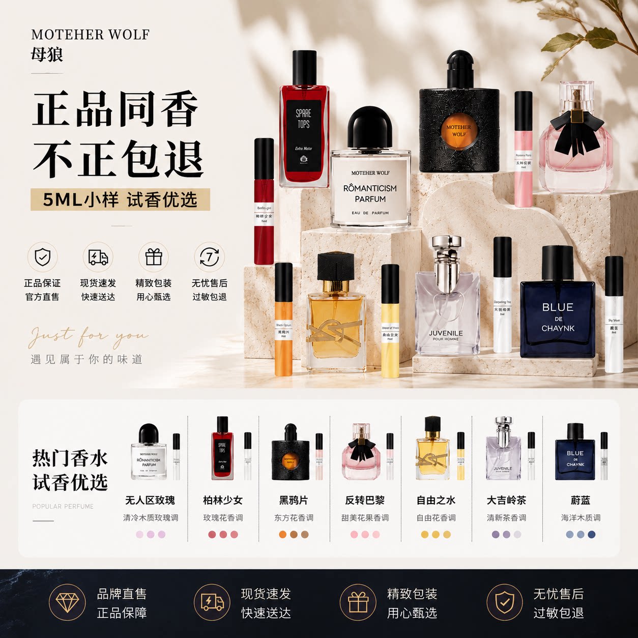 返厂赶紧撸！任选5件全是大牌香水小样