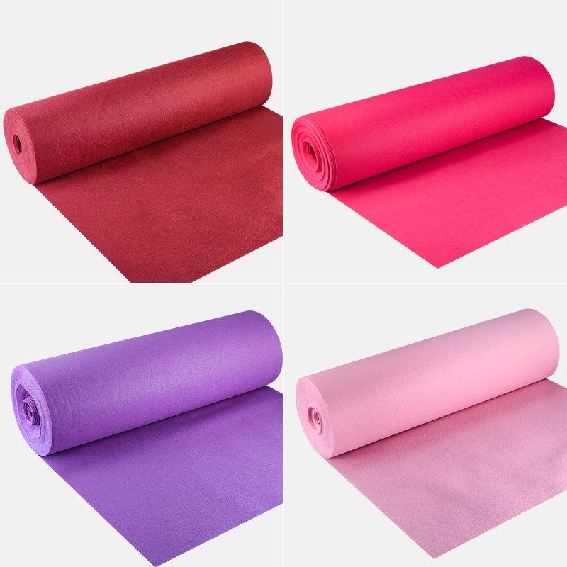 Red carpet wedding white carpet celebration exhibition blue black gray champagne green purple disposable carpet