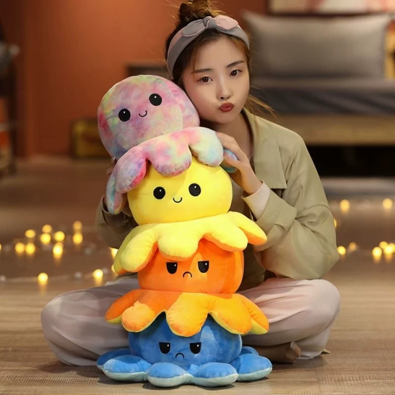 Doll, plush toy, happy cute pillow, octopus
