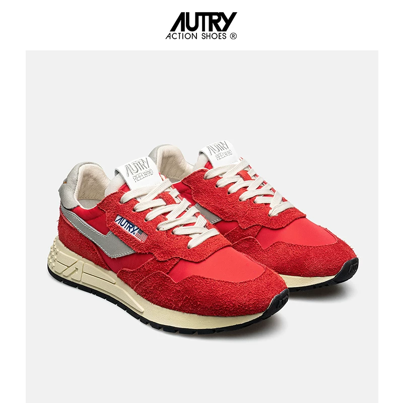 AUTRY REELWIND running shoes Jessica Park Chae Young's same suede jogging sneakers for men and women