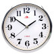 Shanghai Quartz Clock Office Classroom 12inch Silent Wall Clock Clear Clock High-End Disc Clock for the Elderly