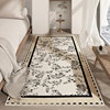 Waterproof and anti-fouling bedside blanket, bedroom carpet, French style high-end wardrobe, F room, front bed and under bed floor mat, anti-slip fixed
