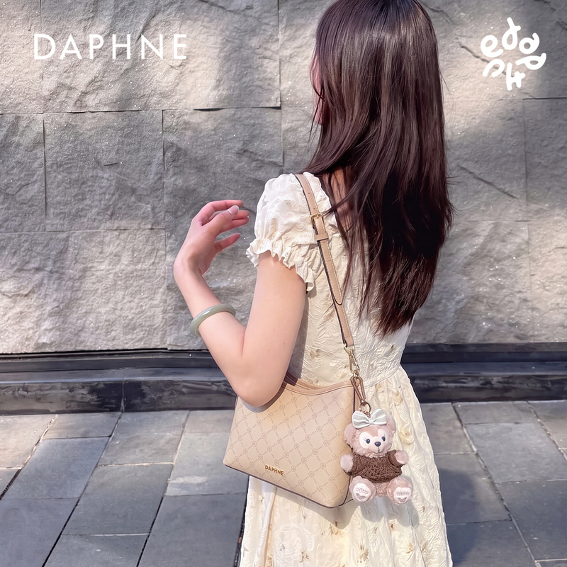 Daphne New Vintage Single-Shoulder Crossbody Bag Classic Fashion Underarm Bag Versatile Commuter Bag for Women Daphne New Vintage Single-Shoulder Crossbody Bag Classic Fashion Underarm Bag Versatile Commuter Bag for Women