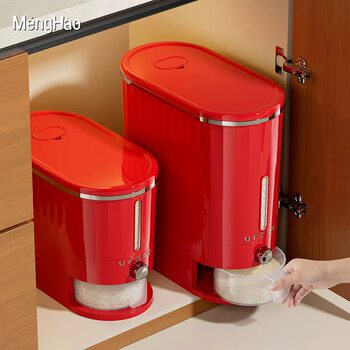 Rice Bucket for Home Use 2026 New Model Insect-Proof and Moisture-Proof Sealed Rice Container Rice Storage Container Food-Grade Flour Jar