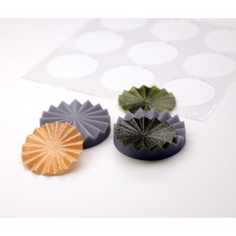 Beilepai Folding Paper Silicone Mold, Food-Grade Western Food Plating Decoration Tool, High-End Feel, Easy to Demold, High Temperature Resistant Beilepai Folding Paper Silicone Mold, Food-Grade Western Food Plating Decoration Tool, High-End Feel, Easy to Demold, High Temperature Resistant
