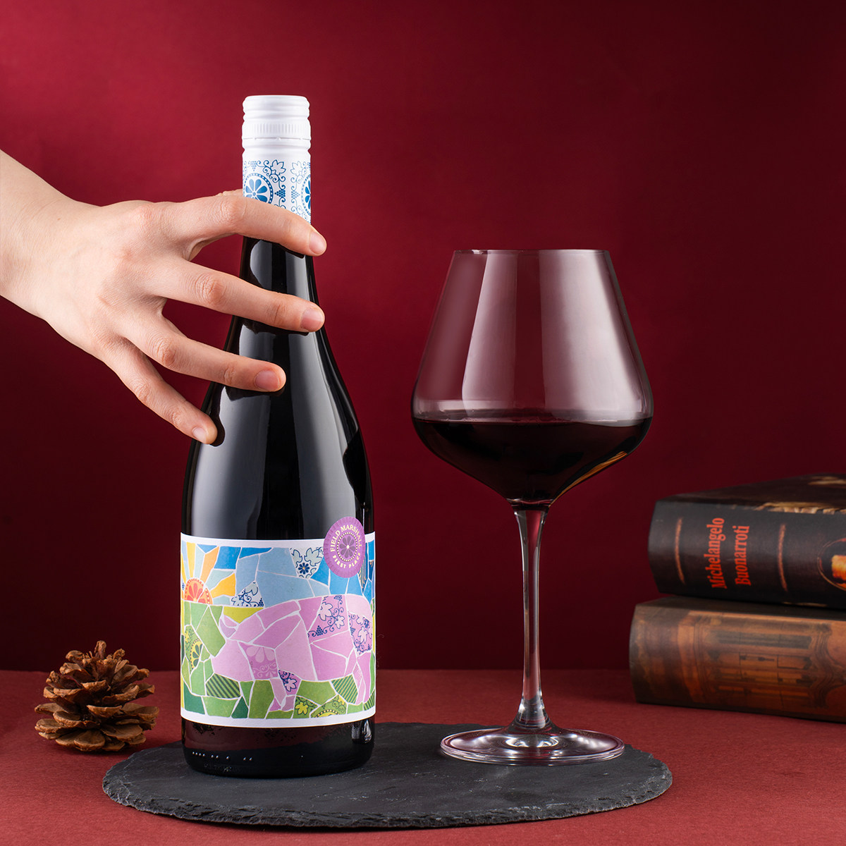 派对必备 |澳洲进口猪罗记西拉红酒🍷👑-干红静态葡萄酒-淘宝好物网