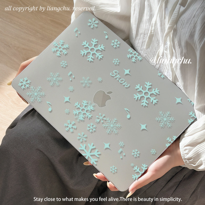 适用于苹果笔记本保护壳macbook电脑套2025款M4air13轻薄散热MacBookPro电脑外壳15/16寸全包防摔m3/2/1可爱