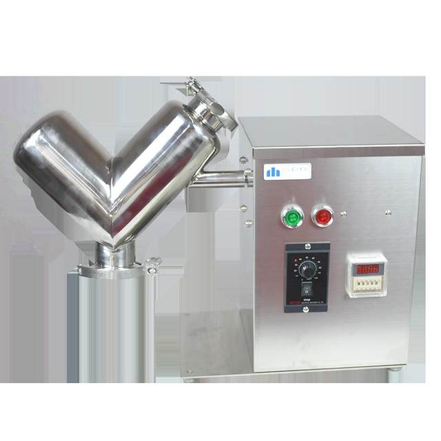 VH-2 small mixer V-type experimental mixer Small teaching raw material mixer Dry powder mixer
