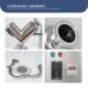 VH-2 small mixer V-type experimental mixer Small teaching raw material mixer Dry powder mixer