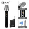 Rodd Wireless Universal Handheld Microphone U-Band Adjustable Frequency 6.35 Plug Microphone Home Ktv Teaching Tool