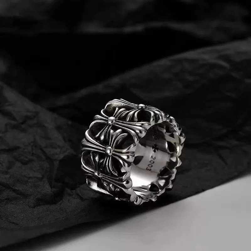 Elite retro ring, punk style, for beloved