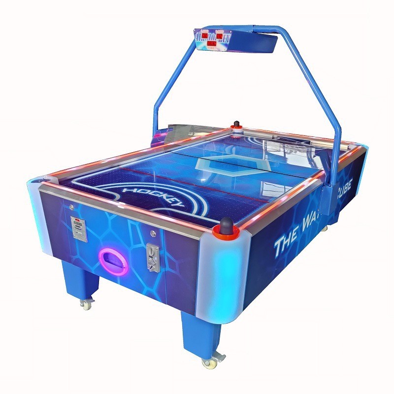 ホッケーアイスホッケー2人用コイン式ゲーム機エアホッケーカラフルな星空ゲームホール子供用アーケードカラー直販