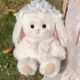Cute Lop-Eared Rabbit Plush Toy, Soft and Adorable Bond Rabbit Doll, Long-Eared Rabbit Stuffed Animal, Bunny Plush Toy, Birthday Gift