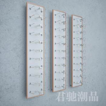 驰潮品镜壁挂陈列太阳眼镜金属眼君镜陈列道架展示具眼RDE镜店陈