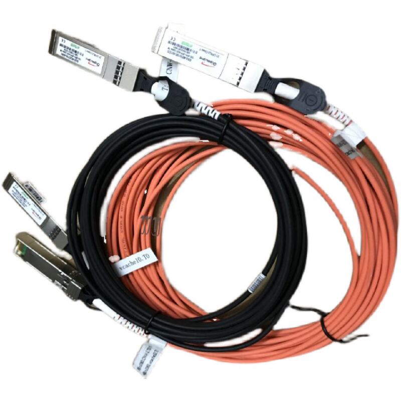 Supply of Disassembled 10g Fiber Optic Patch Cords, Multi-Mode Spf10G Integrated Optical Modules, 10g Network Cables, Aoc Optical Cable Connections