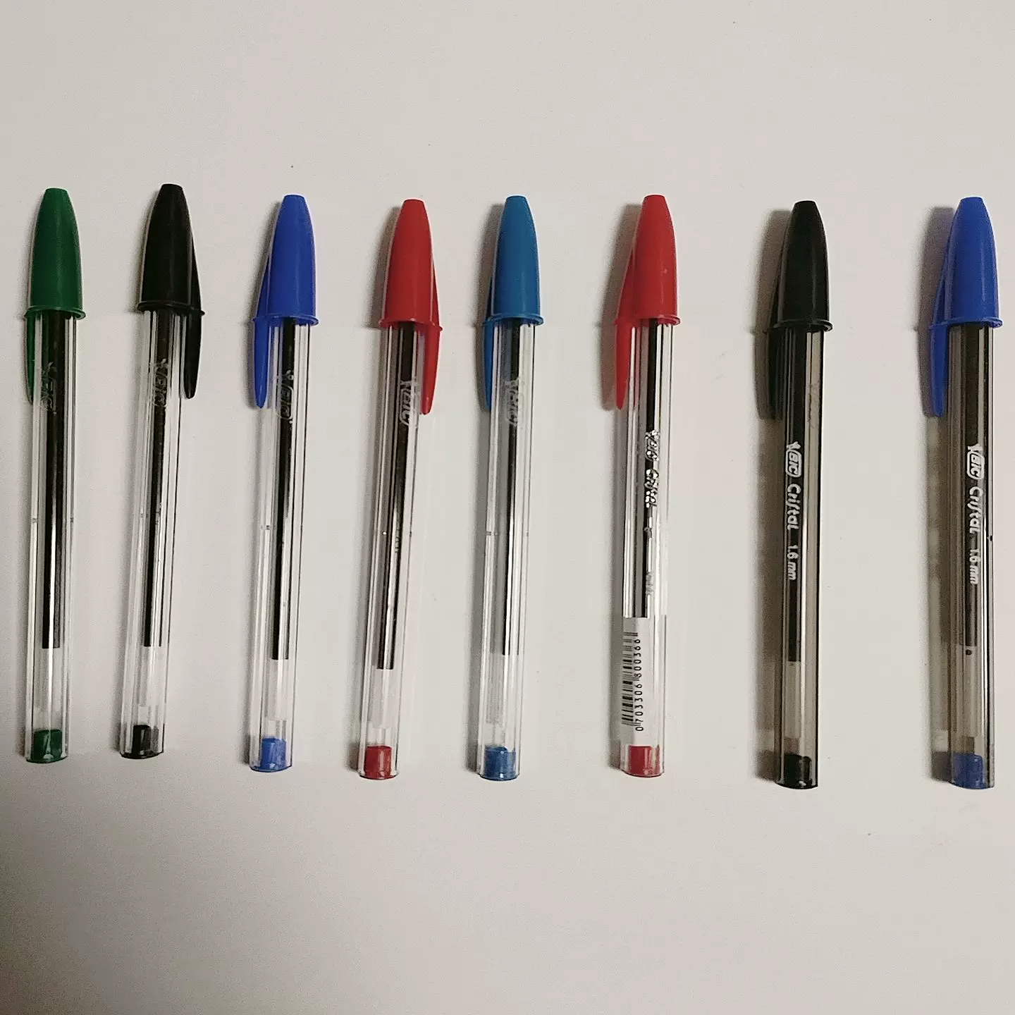 Перо шариковая ручка Bic Cristal1.01.2mmXtraBold1.6mm crystal ball pen