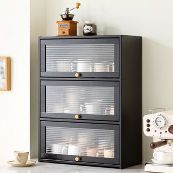 Dining table cup storage storage rack cabinet cup rack tea cup storage rack table top water cup rack tea set artifact rack