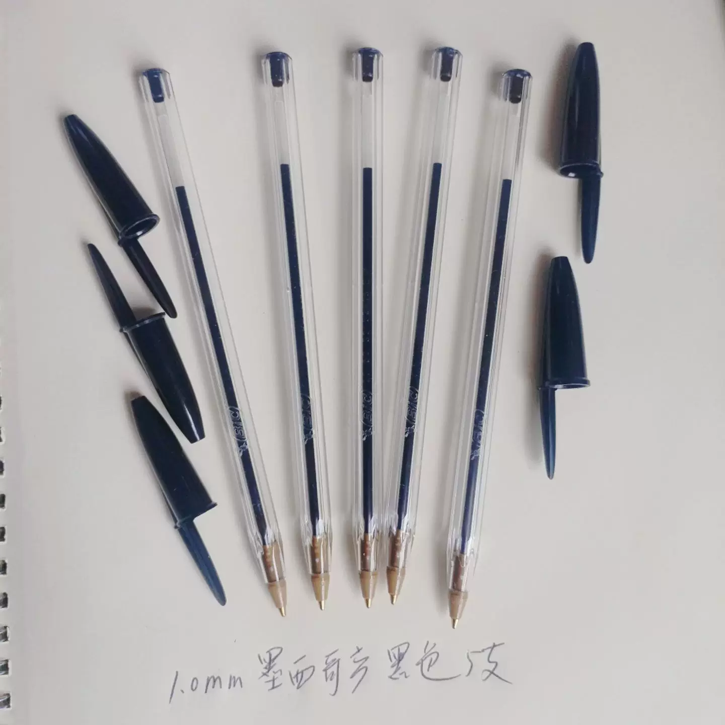 Перо шариковая ручка Bic Cristal1.01.2mmXtraBold1.6mm crystal ball pen