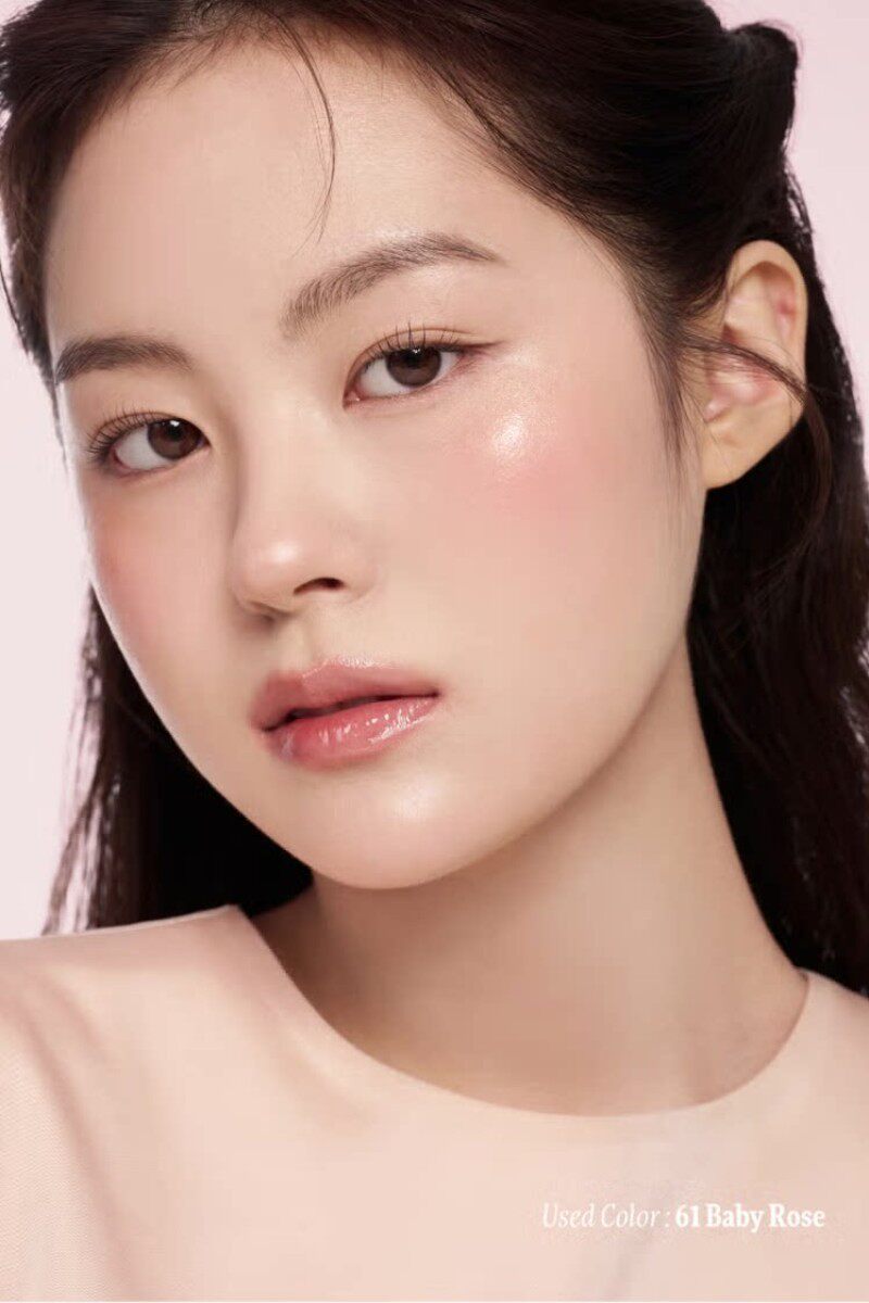 【Expédition directe de Hong Kong】 Blush liquide coréen Dinto 64# Muse Rose 10ml, look naturel et frais