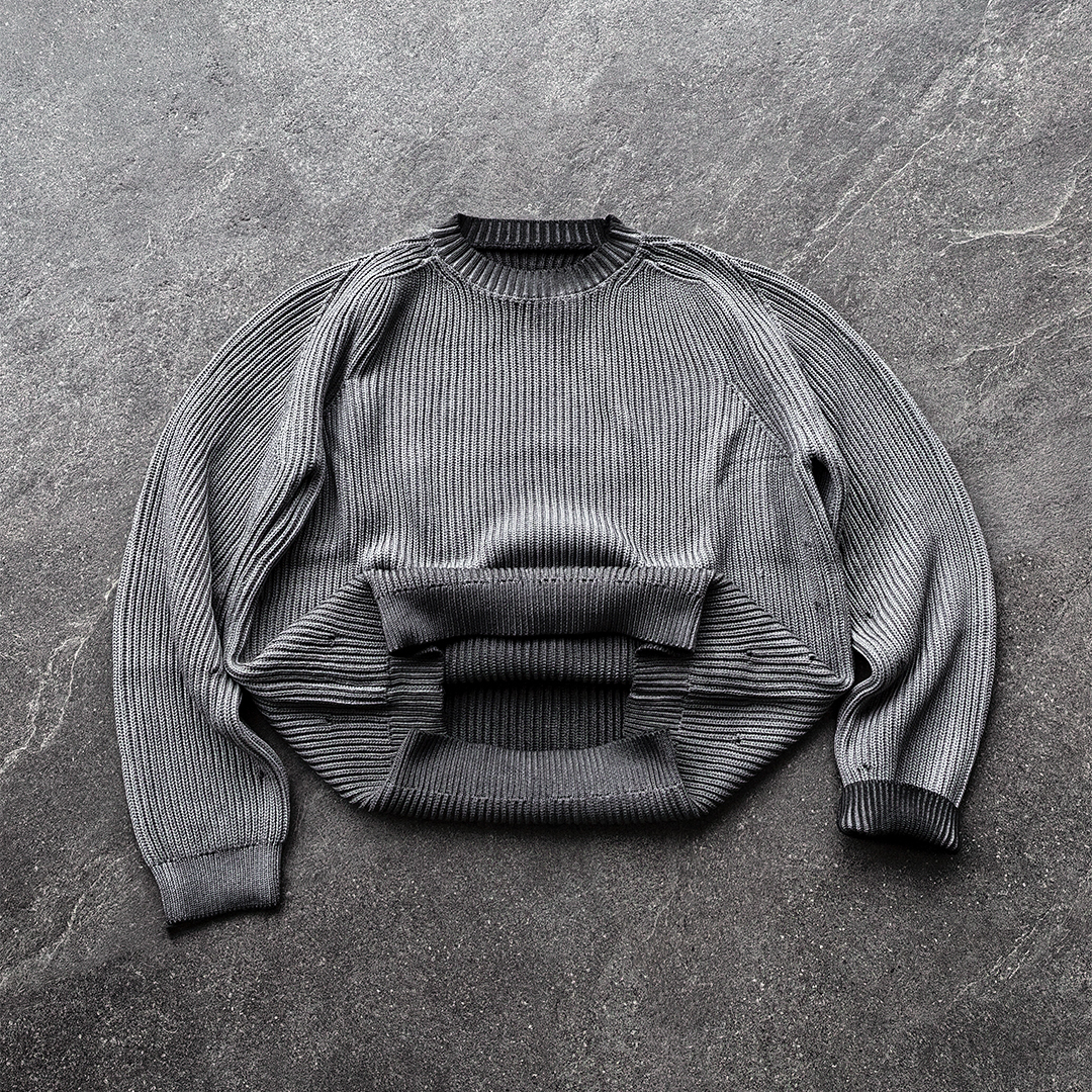 Mobius Liquid Silver Knit 水银毛衣