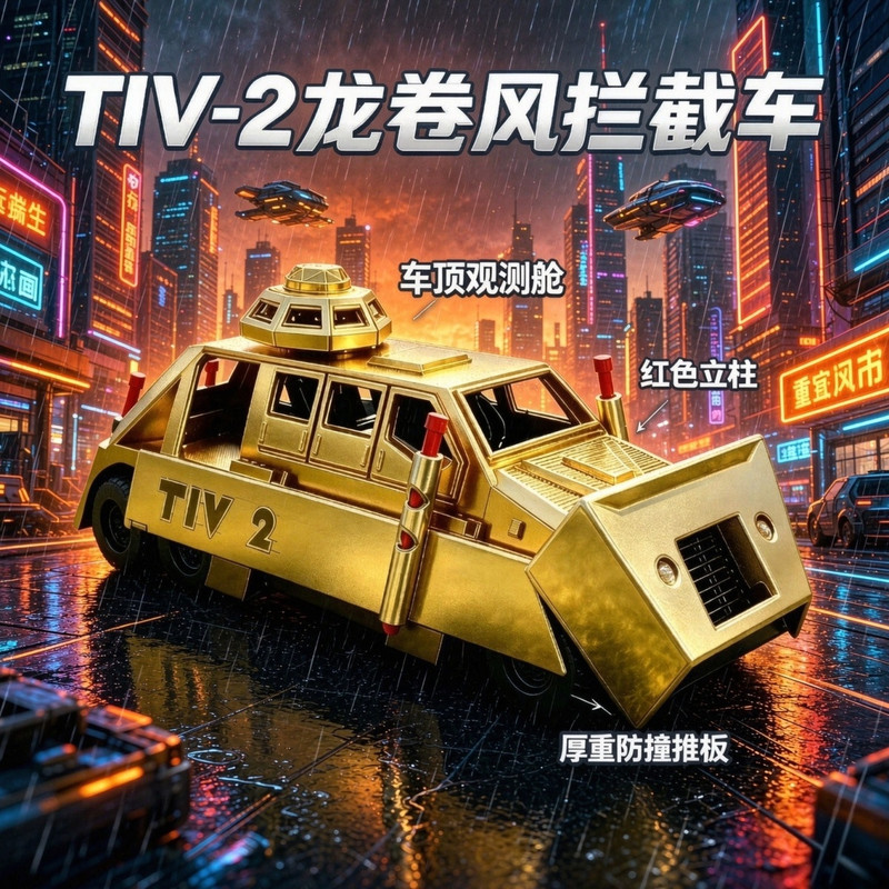 [New Product] Storm Chaser Dominator 1 Storm Chaser Storm Interceptor Collectible Model Figure