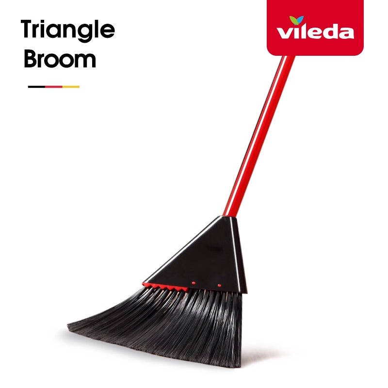 Vileda Broom and Dustpan Set Combination Multi-Functional Household Soft Broom Non-Stick Hair Sweeping Single Broom Vileda Broom and Dustpan Set Combination Multi-Functional Household Soft Broom Non-Stick Hair Sweeping Single Broom