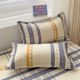 2025 new four-piece set thickened skin-friendly simple bed sheet and quilt cover for home use four seasons universal bedding set