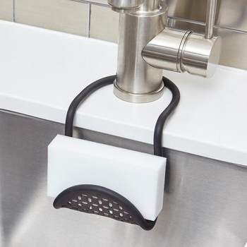 Umbra creative sink hanging basket, rag drain basket, dishwashing brush, sponge storage rack, kitchen storage rack