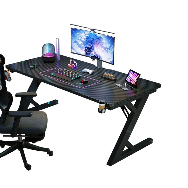 Компьютерный стол, настольный стол простого дизайна, для студентов, домашнего обучения, письменный стол, офисный стол, стол для спальни, киберспортный рабочий стол