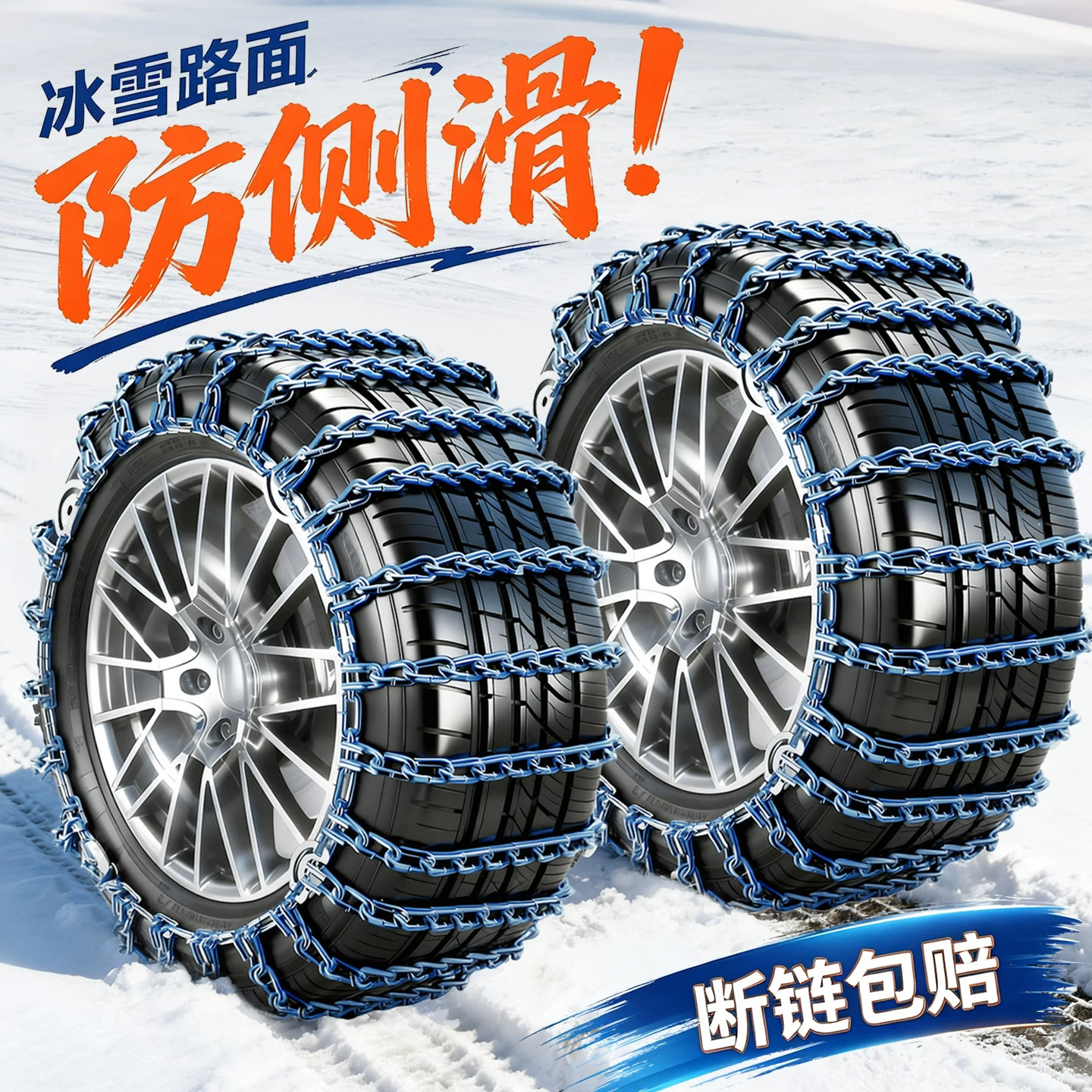 Цепи противоскользящие Bold KJ-15 145/65R13 экстра-толстые