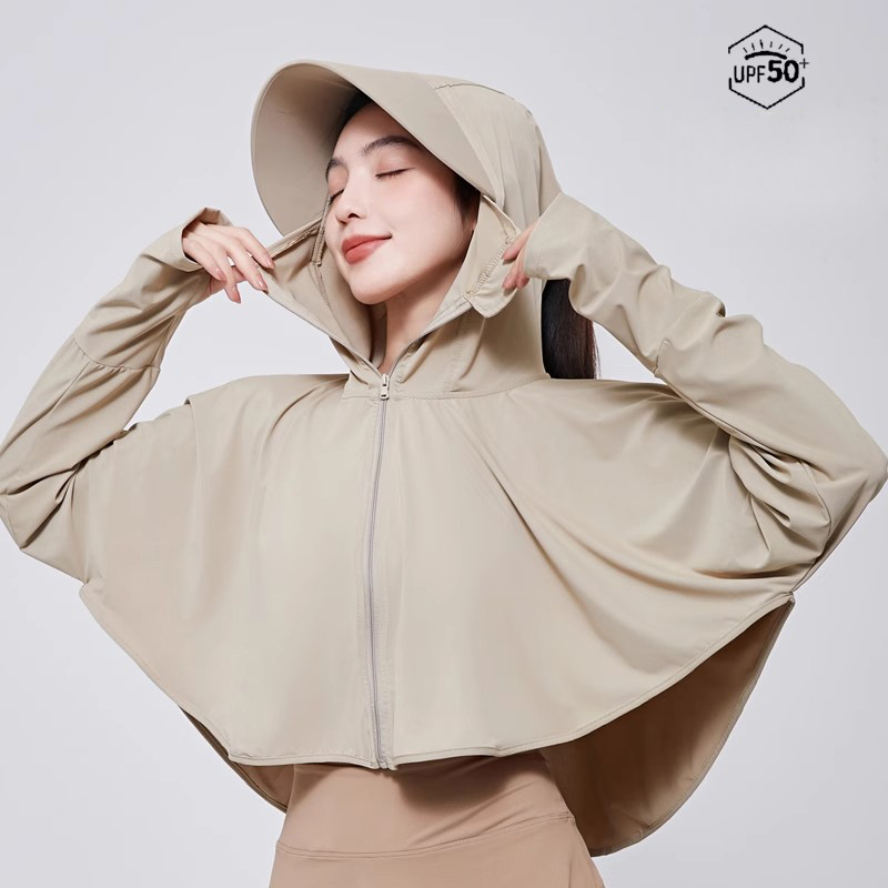 German Kste Ice Silk Sun Protection Clothing for Women 2025 New Summer Anti-Uv Thin Sun Protection Clothing for Riding Electric Bikes German Kste Ice Silk Sun Protection Clothing for Women 2025 New Summer Anti-Uv Thin Sun Protection Clothing for Riding Electric Bikes
