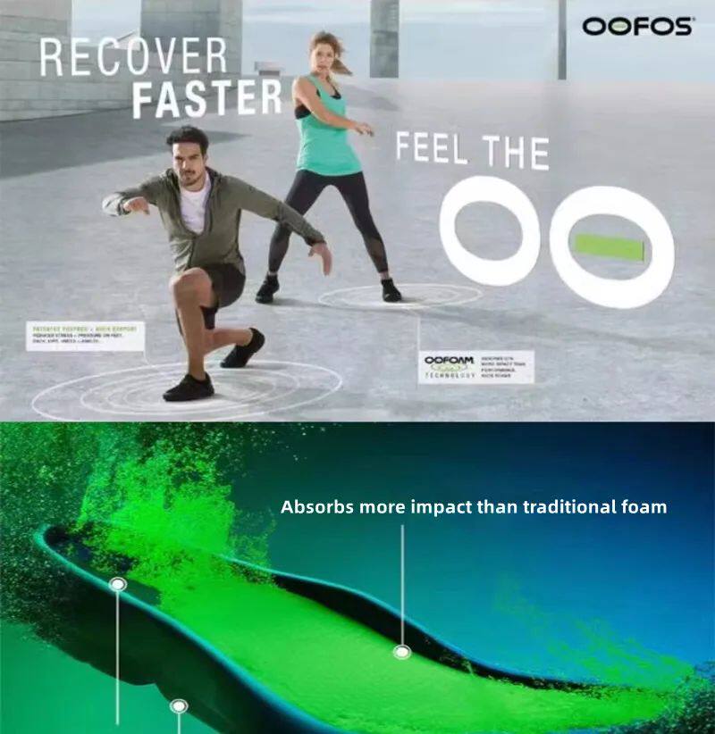 Оригинальные сандалии oofos - легкие туфли для обуви для восстановления 0 levels 