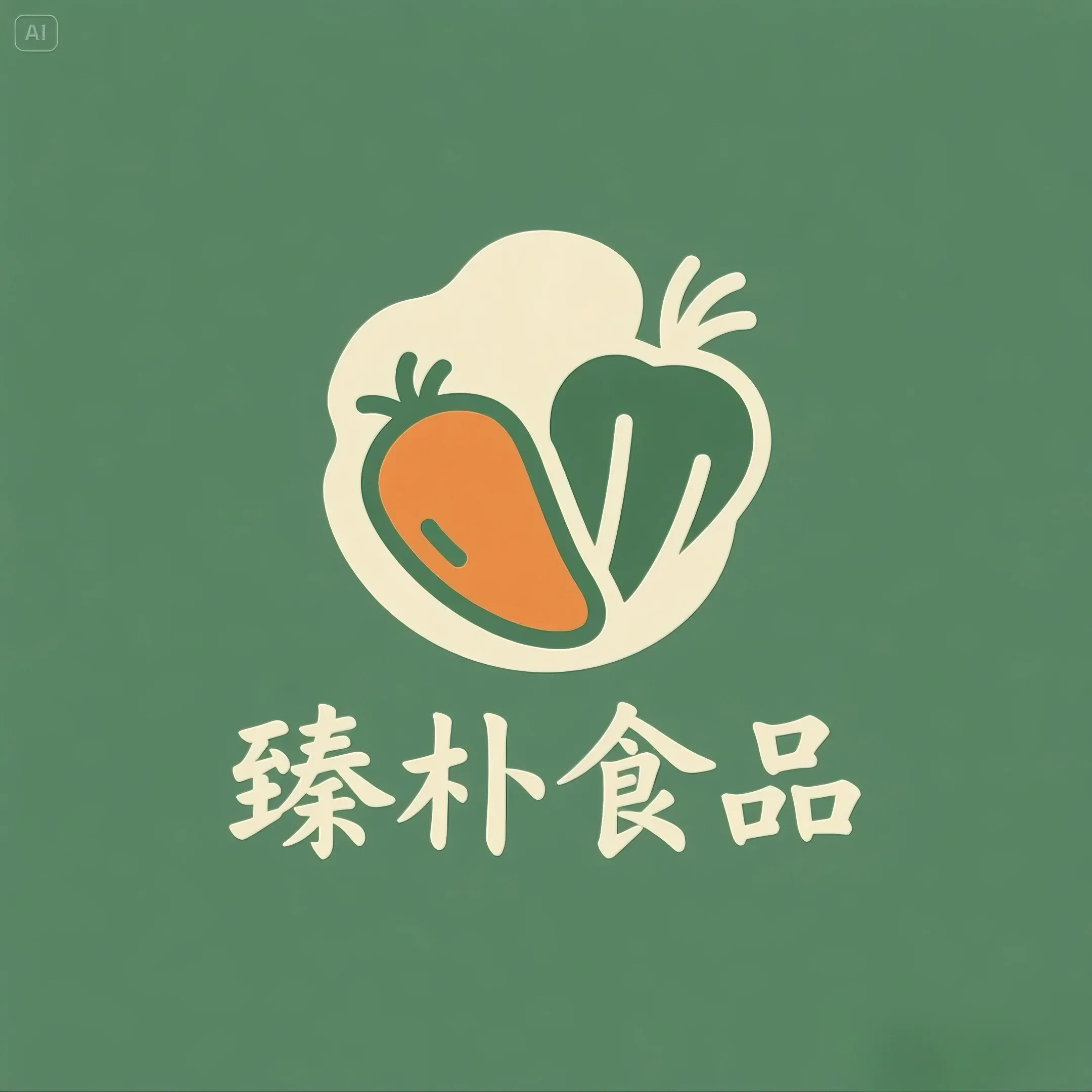 臻朴食品批发直销店的LOGO