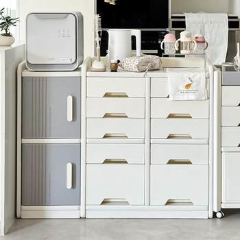 Children's toy storage rack floor-standing household baby supplies feeding table storage cabinet baby storage box storage box storage