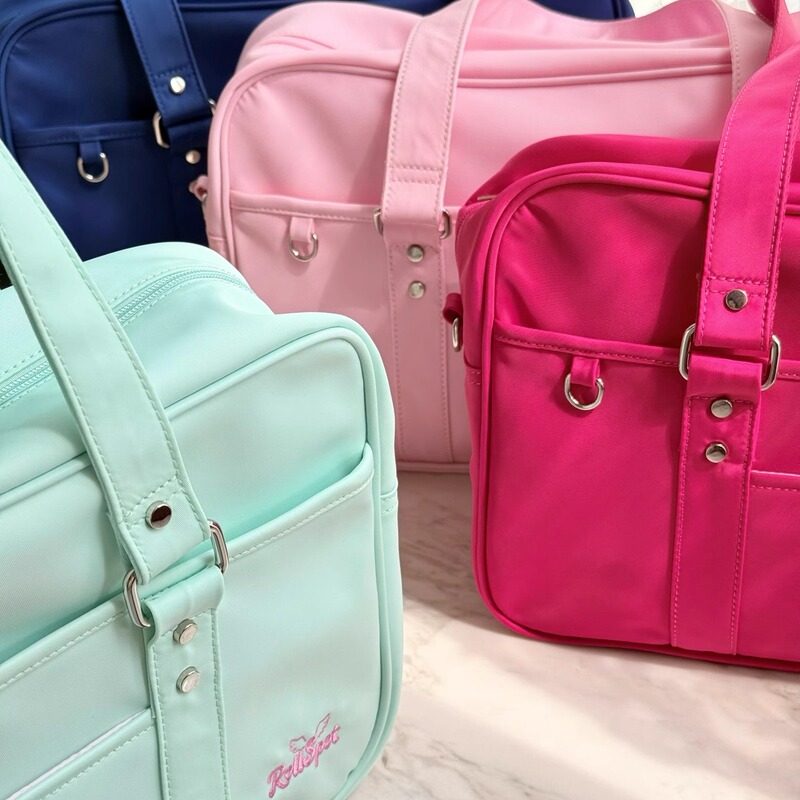 【July Supplement】Quanquandian Little Wings Original Jk Uniform Bag College Style Tote Bag Crossbody Large Capacity for School