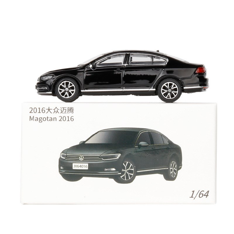 J-Piece m Alloy Car Children's 1:4 Scale Toy 2016 Volkswagen Magotan Sedan Static Model Car Display K Collection