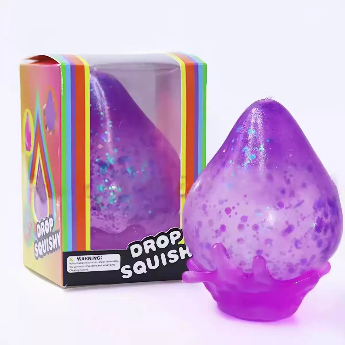 NeeDoh Water Drop Maltose Decompression Ice Cube Nice Cube Schylling Stress Relief Sensory