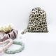 Silk storage bag jewelry breathable dustproof jewelry drawstring tie pocket cosmetic bag 100% mulberry silk
