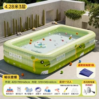 Надувной бассейн, 4.28м, 3 этажей