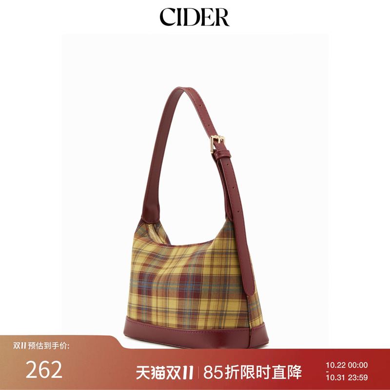 Cider2026 Autumn New Plaid Shoulder Bag 115727367 Cider2026 Autumn New Plaid Shoulder Bag 115727367
