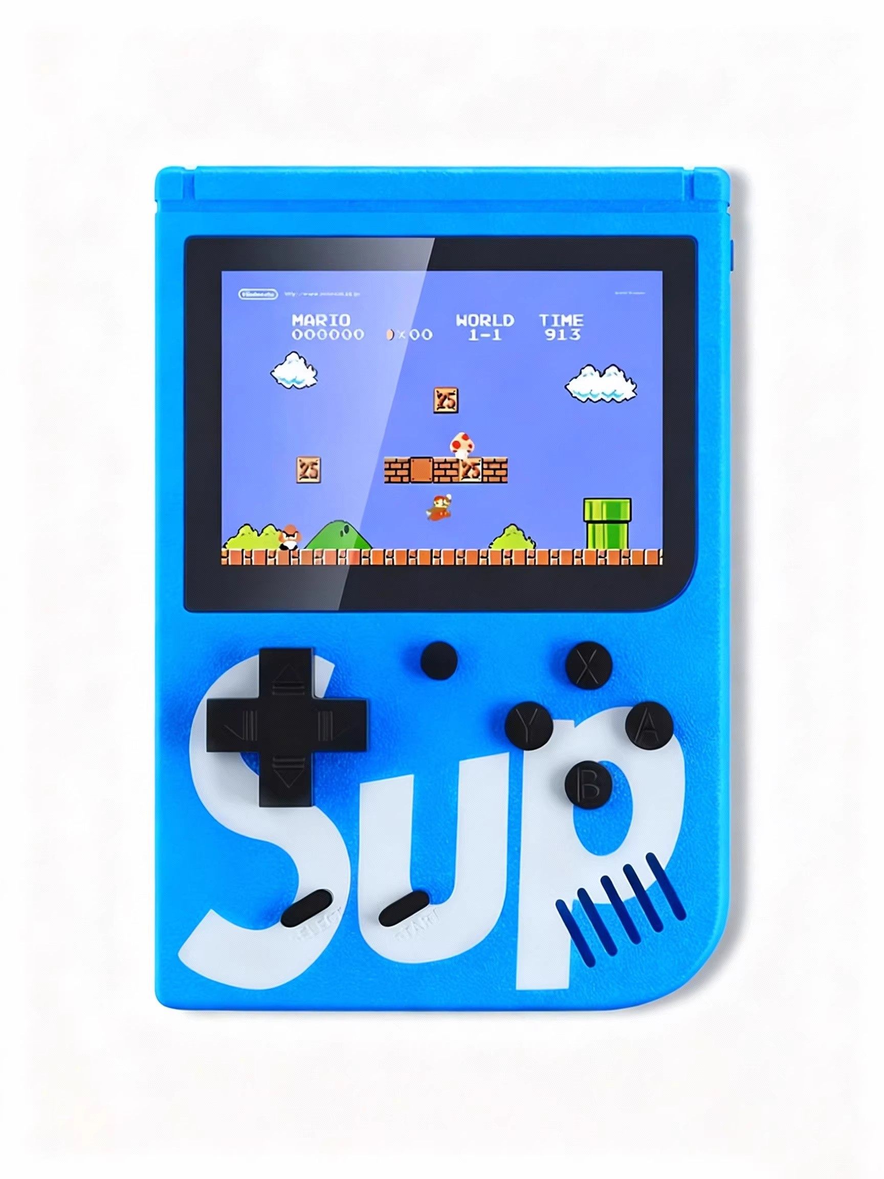2025 New Model Sup Mario Handheld Retro Game Console, Two-Player Rechargeable Game Console, Brand New Classic Nostalgic Tiktok Version, Contra Adventure Island, Birthday Gift Reward for Students, Boys and Girls