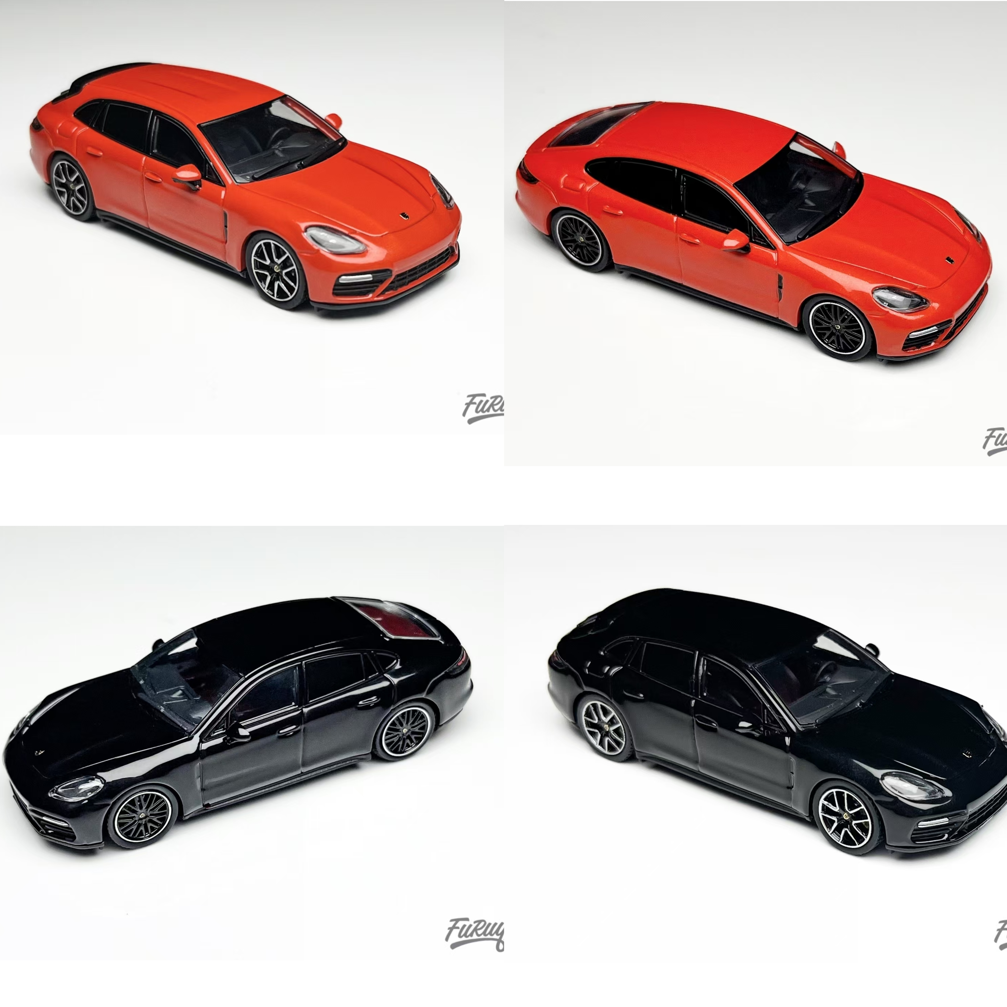 ミニカー 1/43 Porsche Panamera Turbo /PMA Porsche Panamera Sport Turismo Turbo S white diecast